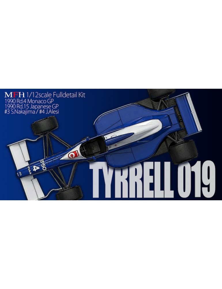 Tyrrell 019 Rear TYRRELL FORD 019 (K865) by MODEL FACTORY HIRO