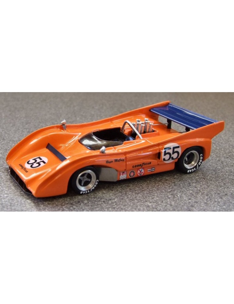 Voiture Miniature Polistil 1/26 McLaren Chevrolet M8F Can-Am - Vintage, état Joué, Pour Collection Ou Restauration