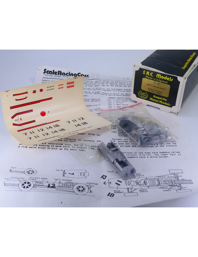 HONDA RA273 3 LITRE (SRC15K) by S.M.T.S. SCALE RACING CARS