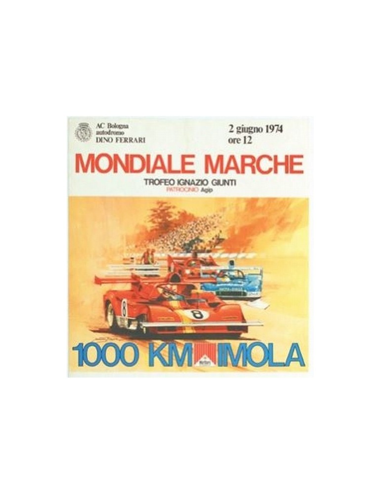 Kit Maquette Ferrari 312 PB Proto Turner Imola 1974 - Tron Model 1/43 Résine